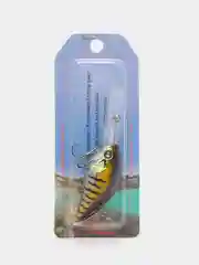 Бронзовый рыболовный воблер BANSHEE, крэнк (crank), 5 см, 10 г, 6 цветов