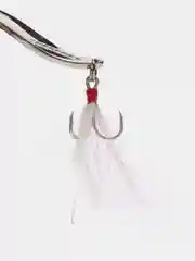 Серебряный рыболовная блесна PROBEROS, колеблющаяся, 6 размеров, 2 цвета