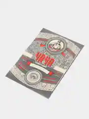 Коралловый меланж этикетки  на бутылки для самогона, по 5 штук