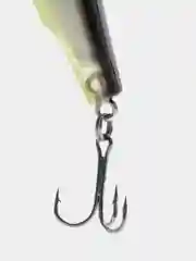 Серебряный рыболовный воблер "Минноу" (Minnow), 7 см, 7,3 г, 5 цветов