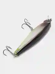Серебряный рыболовный воблер "Минноу" (Minnow), 7 см, 7,3 г, 5 цветов
