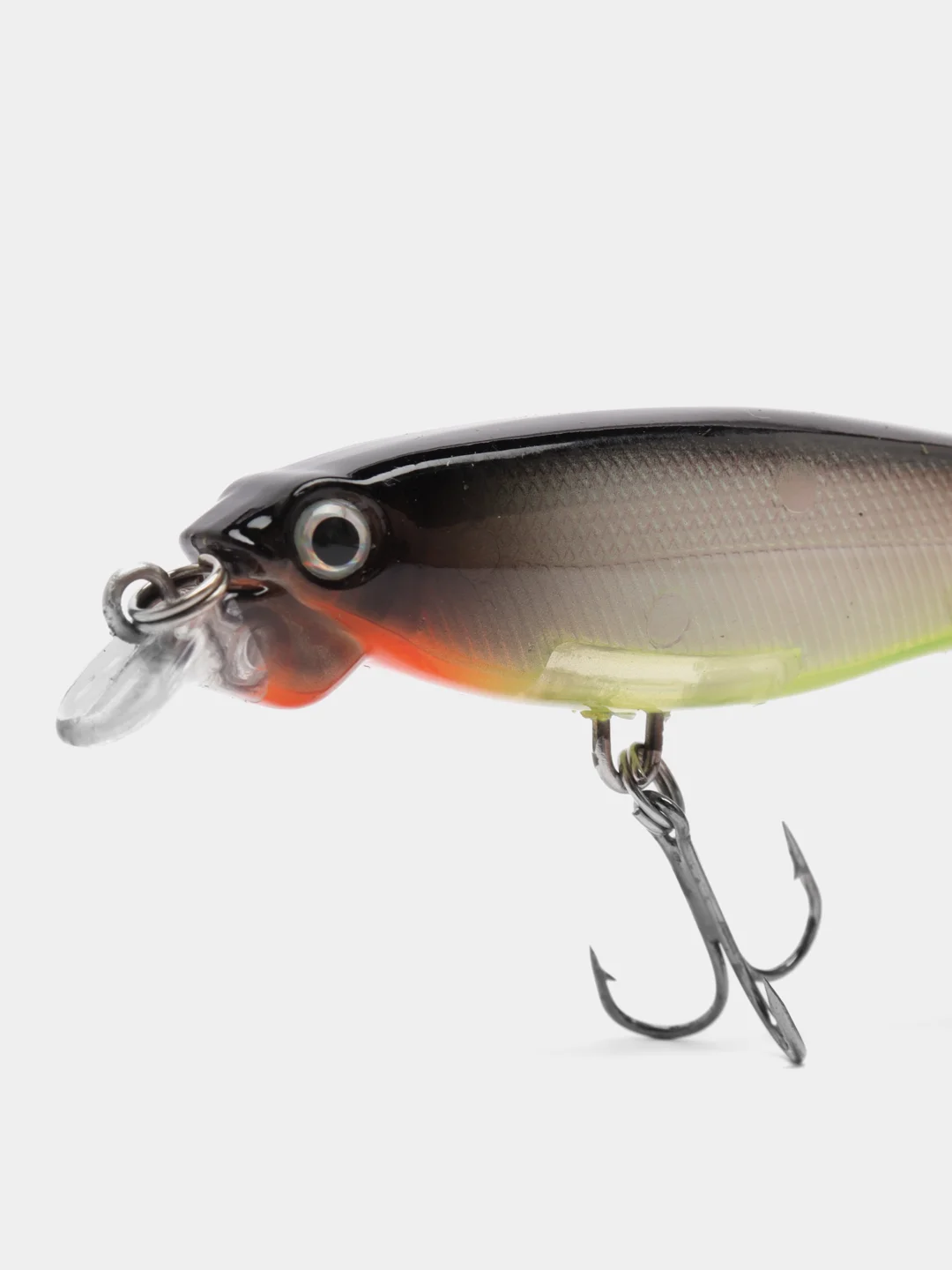 Серебряный рыболовный воблер "Минноу" (Minnow), 7 см, 7,3 г, 5 цветов