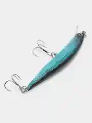 Синий рыболовный воблер "Минноу" (Minnow), 9 см, 8 г, 5 цветов