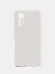 Белый силиконовый чехол для Xiaomi 12 Lite (Сяоми 12 Лайт), прозрачный