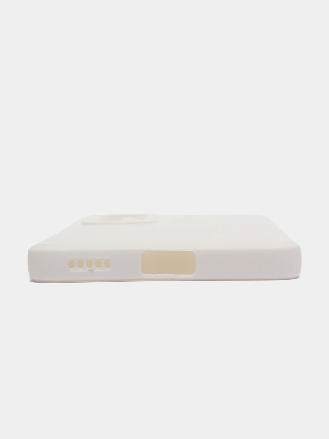 Белый силиконовый чехол для Xiaomi 12 Lite (Сяоми 12 Лайт), прозрачный