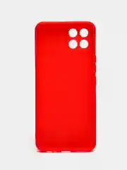 Красный чехол для Infinix Smart 6 HD (Инфиникс Смарт 6 ХД), силиконовый