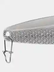 Серебряный рыболовная колеблющаяся блесна PROBEROS, 3 размера, 2 цвета