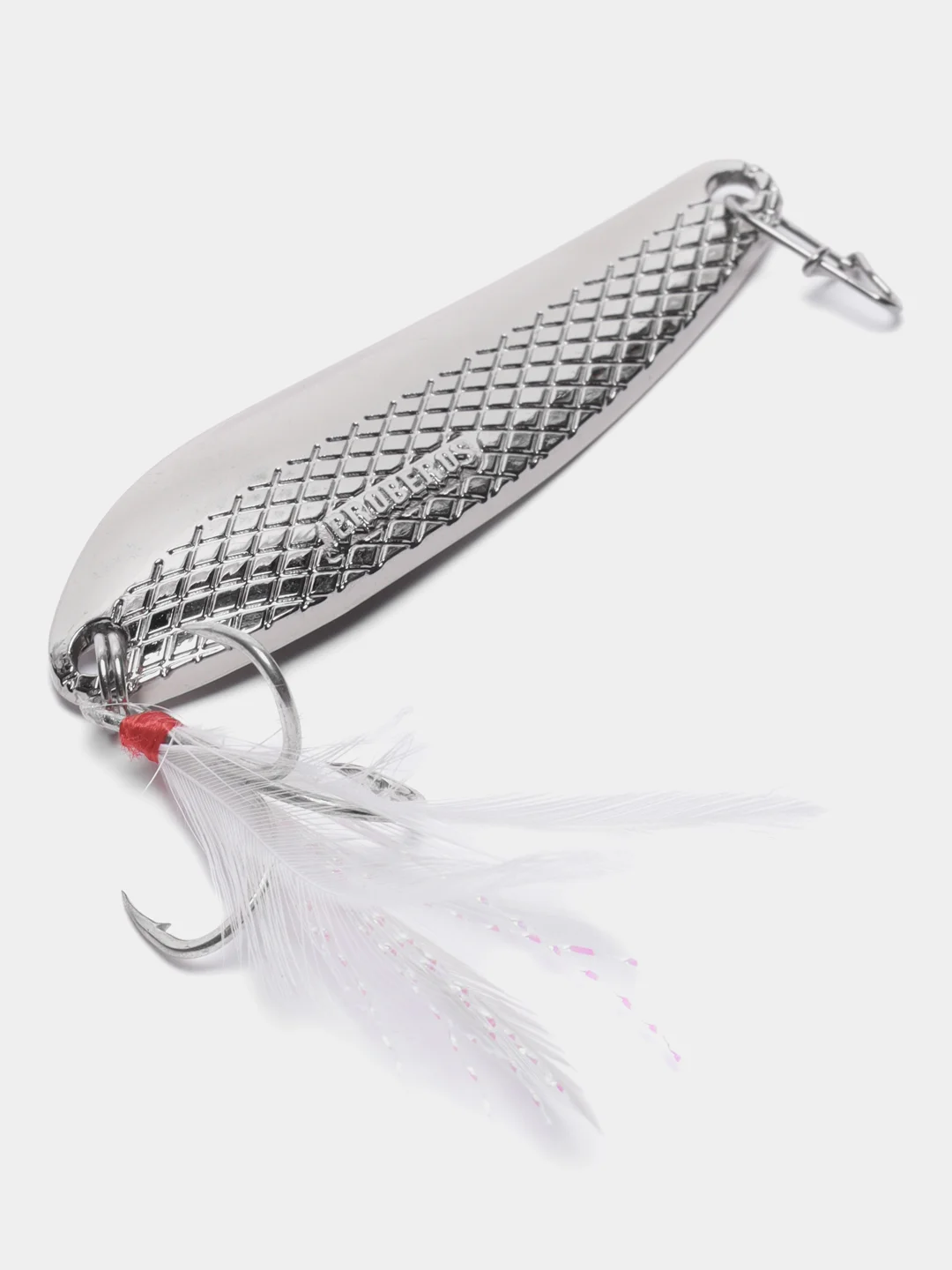 Серебряный рыболовная колеблющаяся блесна PROBEROS, 3 размера, 2 цвета