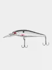 Серебряный рыболовный воблер "Минноу" (Minnow), 8 см, 9,5 г, 8 цветов