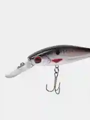Серебряный рыболовный воблер "Минноу" (Minnow), 8 см, 9,5 г, 8 цветов