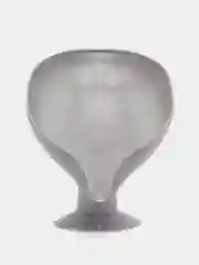 Серый мыльница на ножке, с присоской, со сливом