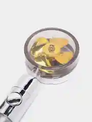 Золотой лейка для душа, с пропеллером