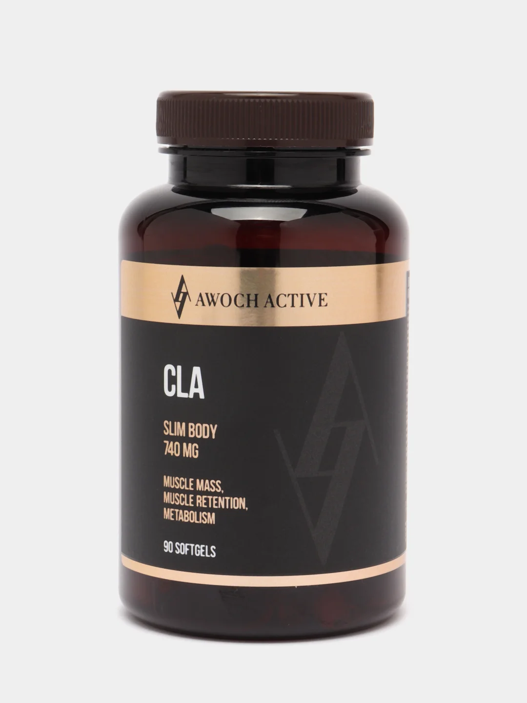 БАД к пище AWOCH ACTIVE CLA, линолевая кислота, 90 капсул быстрого усвоения, 121,5 г