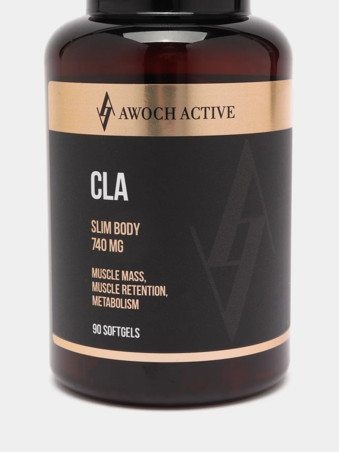 БАД к пище AWOCH ACTIVE CLA, линолевая кислота, 90 капсул быстрого усвоения, 121,5 г