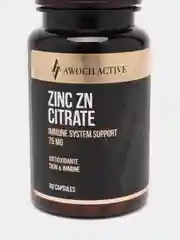 БАД к пище AWOCH ACTIVE ZINC CITRATE, цинк цитрат, 75 мг, 60 капсул, 27 г