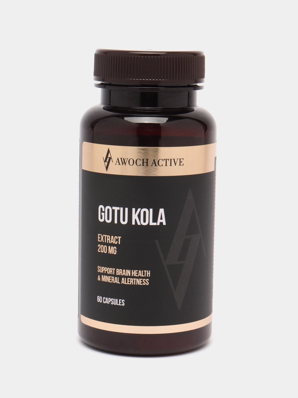 Добавки к пище AWOCH ACTIVE GOTU KOLA, 200 мг, 60 капсул