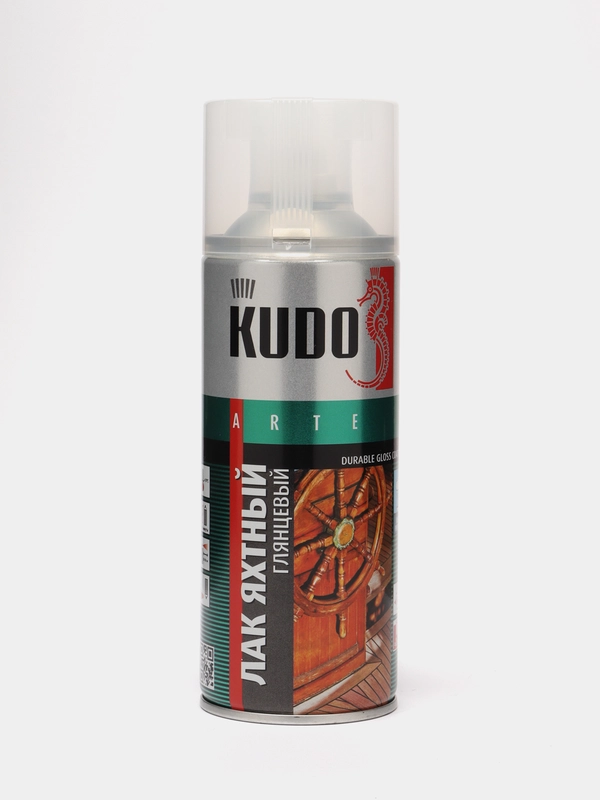 Лак универсальный KUDO, яхтный, 520 мл