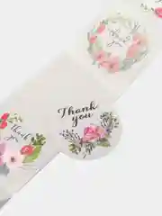 Конфетный наклейки спасибо, хендмейд, Handmade, Thank You, Thanks (набор из 20 шт) ручная работа