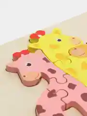 Детская деревянная игрушка головоломка/пазл/мозаика