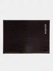 Коричневый обложка на паспорт, натуральная кожа, 13 оттенков