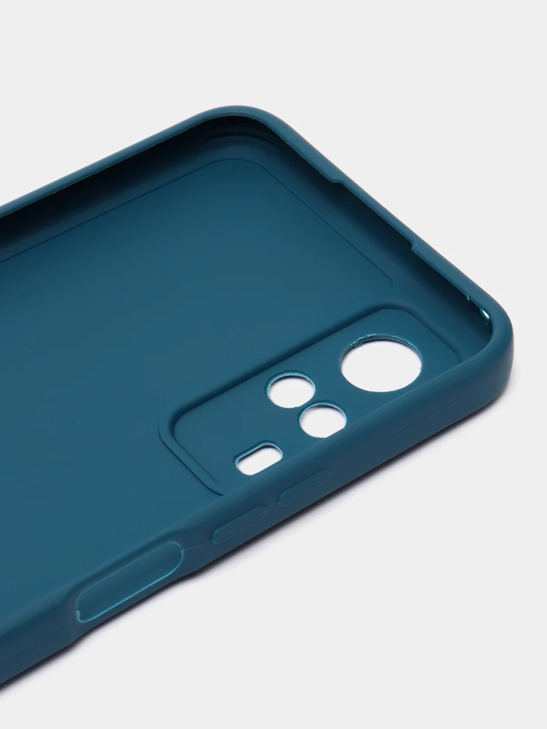 Синий чехол для Vivo Y31/Y53S 4G/Y51 2020/2021 (Виво У31/У53С 4Г/У51 2020/2021), силиконовый