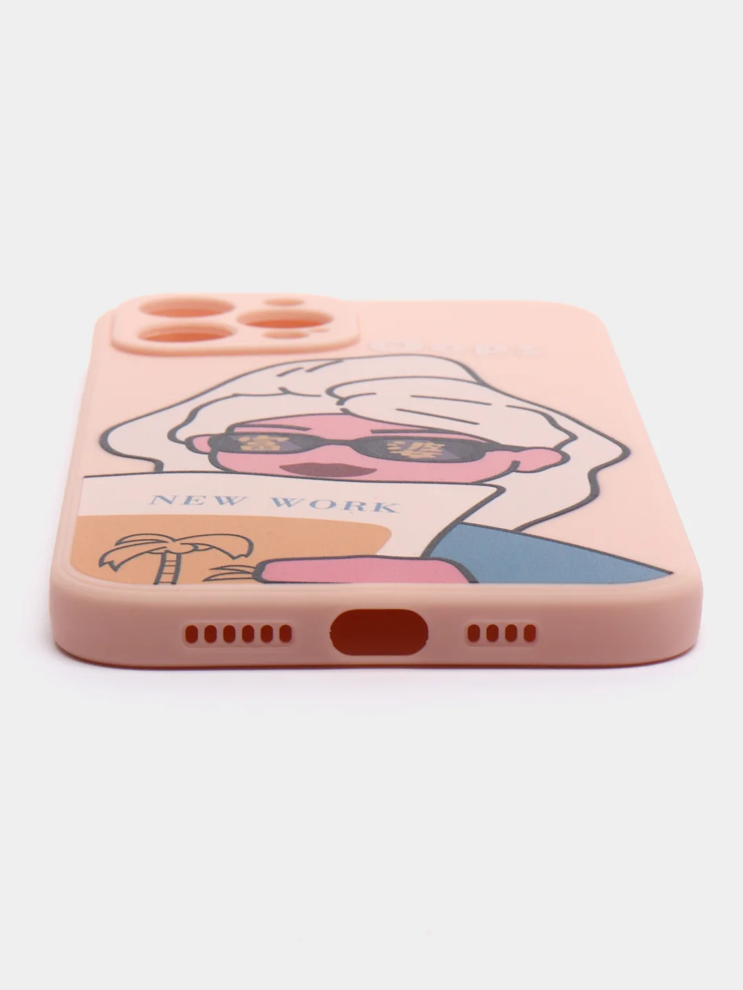 Бежевый чехол для iPhone 11, 12, 13, 14, Pro, Pro Max, Plus, силиконовый, айфон