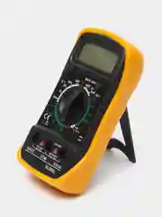 Желтый мультиметр цифровой XL830L, со звуковой прозвонкой и подсветкой экрана
