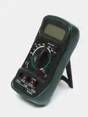 Зеленый мультиметр цифровой XL830L, со звуковой прозвонкой и подсветкой экрана