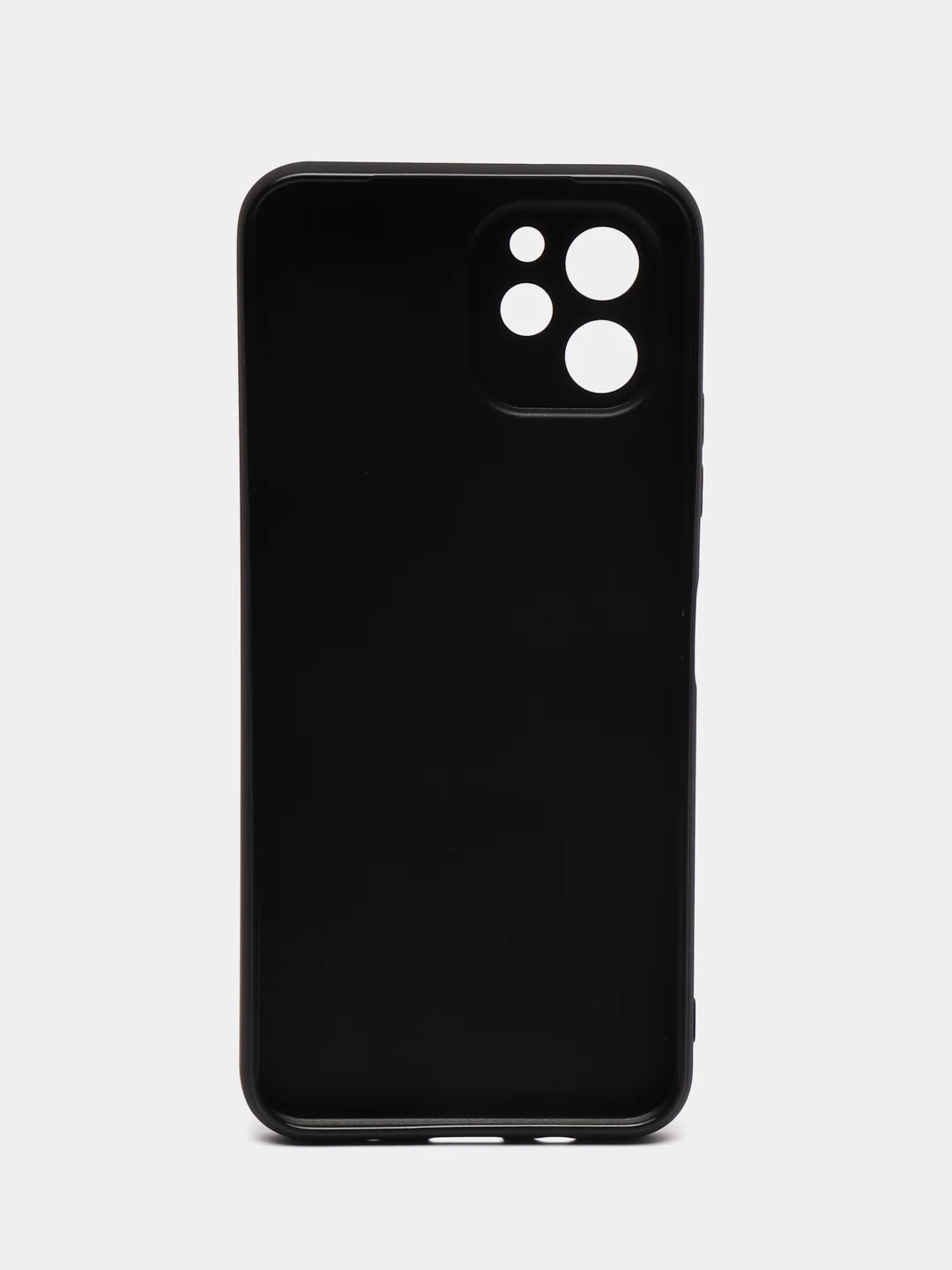 Черный чехол BROSCORP для Huawei Nova Y61, матовый, силиконовый