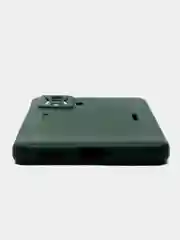 Зеленый чехол BROSCORP для Xiaomi Poco F4 GT, матовый, силиконовый, тонкий, бортик вокруг камер