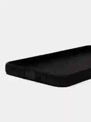 Черный чехол BROSCORP для Realme C33, матовый, силиконовый, тонкий, бортик вокруг камер