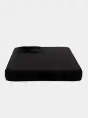 Черный чехол BROSCORP для Realme C33, матовый, силиконовый, тонкий, бортик вокруг камер