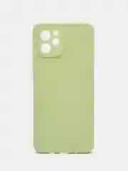 Зеленый чехол BROSCORP для Huawei Nova Y61, матовый, силиконовый