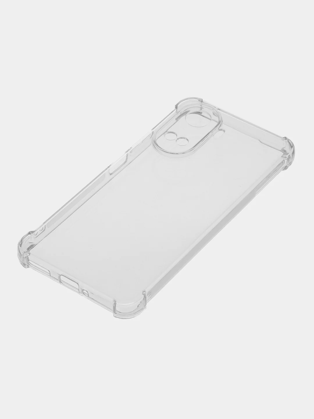 Прозрачный противоударный чехол BROSCORP для Huawei Nova 10 SE силиконовый с усиленными углами