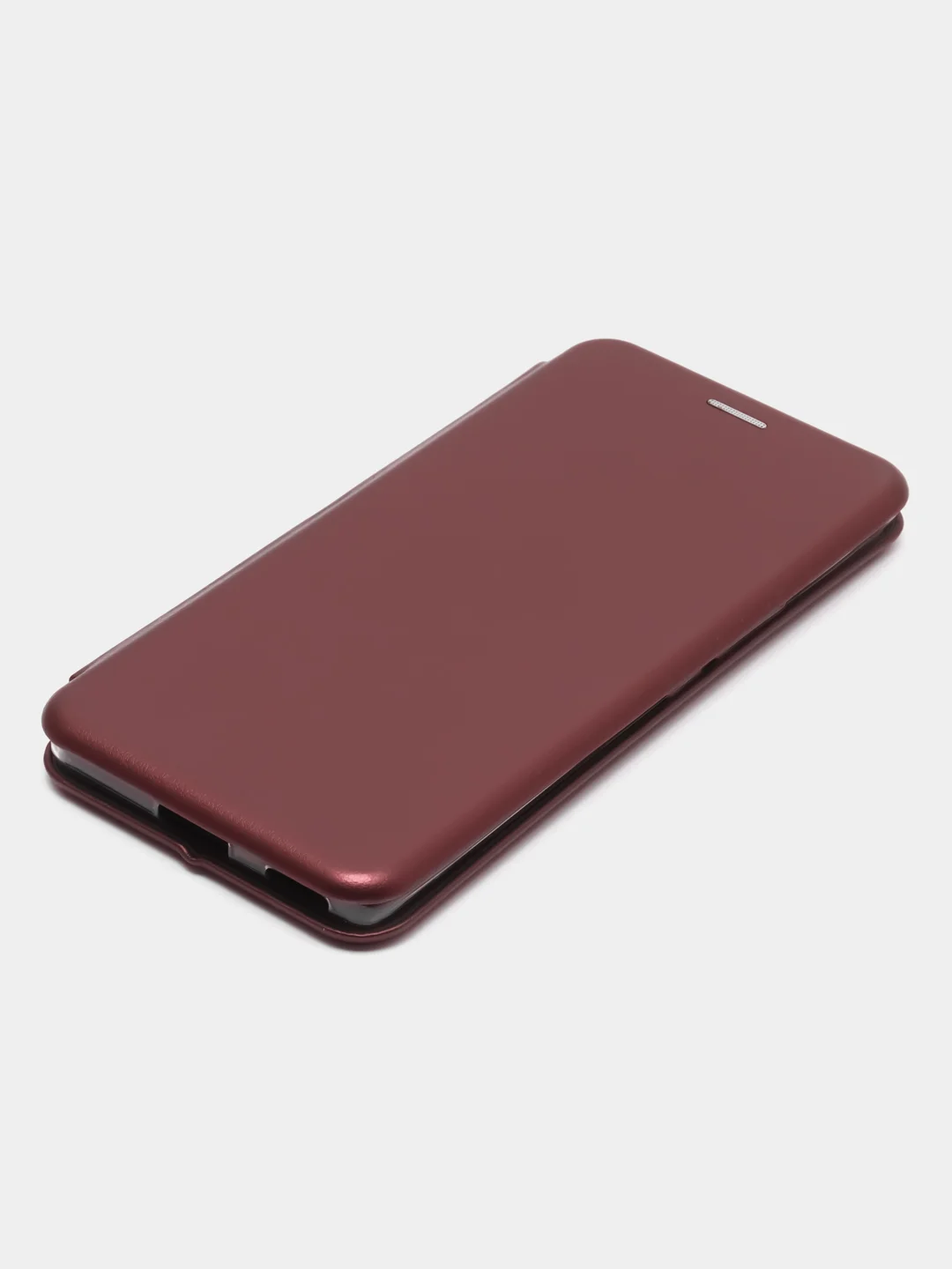 Багровый чехол-книжка для Honor 70 (Хонор 70)