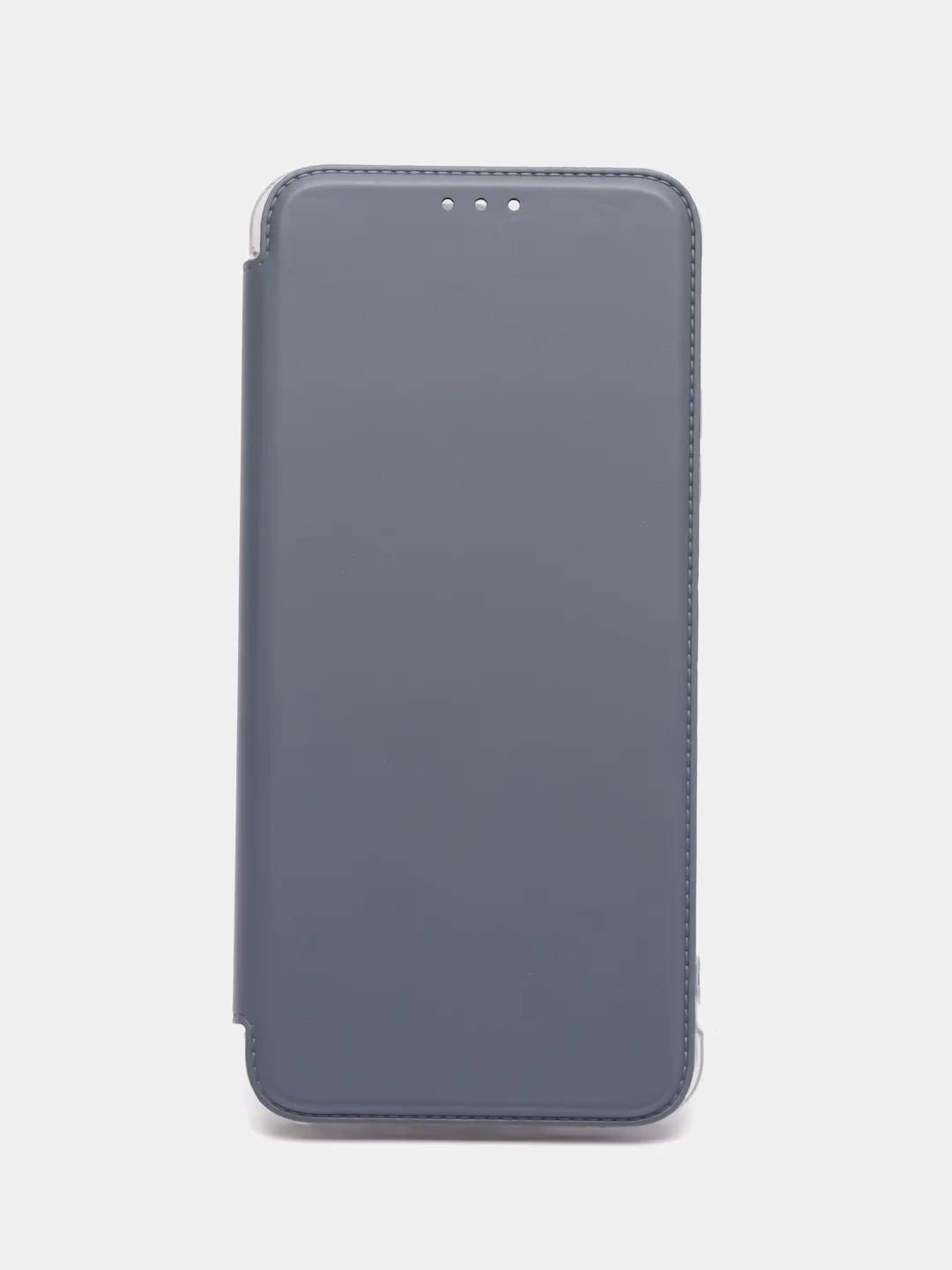Серебряный чехол-книжка для HUAWEI nova Y71 / Y70 / Y70 Plus (Хуавей Нова у70 / у70 Плюс)