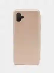 Золотой чехол-книжка для Samsung Galaxy A04 (Самсунг Галакси А04)