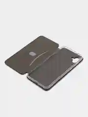 Черный чехол-книжка для Samsung Galaxy A04 (Самсунг Галакси А04)