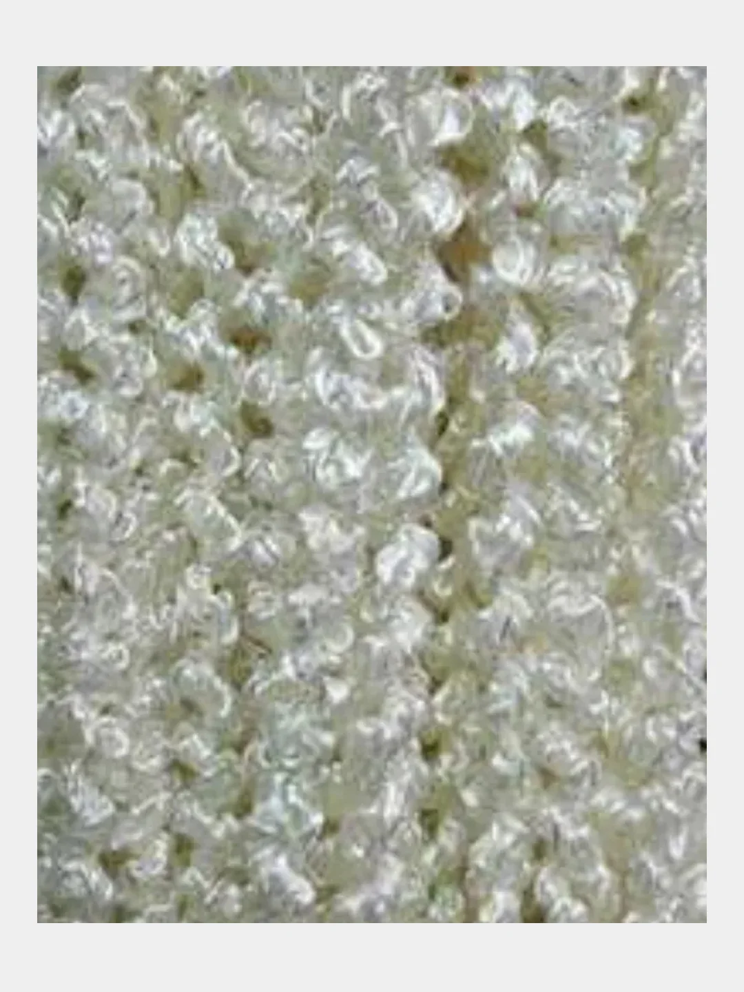 Слоновая кость нитяная штора, кисея, 2 х 1 м