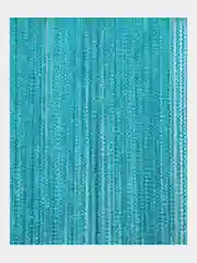 Бирюзовый нитяная штора, кисея, 2 х 1 м