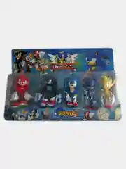 Угольный игрушка фигурки Sonic, соник набор 3 в 1 и 5 в 1, 12 см