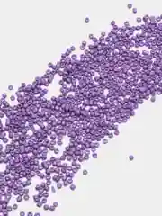 Фиолетовый бисер стеклянный 12/0