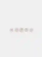 Серебряный бисер стеклянный 12/0