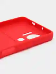 Красный чехол для Infinix NOTE 12 VIP (Инфиникс Нот 12 Вип), силиконовый