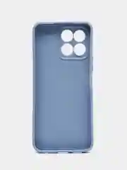 Синий меланж силиконовый чехол для Honor X8 5G, Honor X6 (Хонор Х8 5Г, Х6), прозрачный