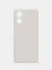 Белый чехол для Oppo A17 (Оппо А17),силиконовый прозрачный