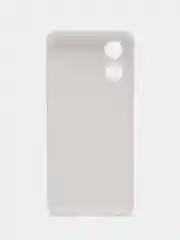 Белый чехол для Oppo A17 (Оппо А17),силиконовый прозрачный