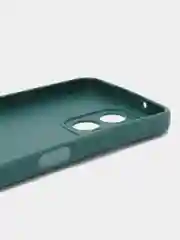 Тёмно-зелёный силиконовый чехол для Honor X8 5G, Honor X6 (Хонор Х8 5Г, Х6), прозрачный