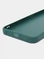 Тёмно-зелёный силиконовый чехол для Honor X8 5G, Honor X6 (Хонор Х8 5Г, Х6), прозрачный
