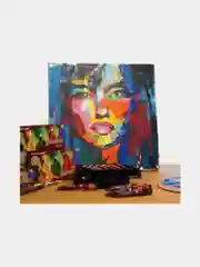 Краска масляная художественная для рисования BRAUBERG ART 46 мл КОБАЛЬТ ФИОЛЕТОВЫЙ, 191452